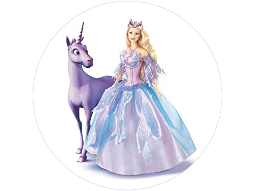 Tortenaufleger Barbie Schwanensee, rund 20cm Fondantpapier PREMIUM Tortenaufleger Barbie Schwanensee, rund 20cm Fondantpapier PREMIUM von Pati-Versand
