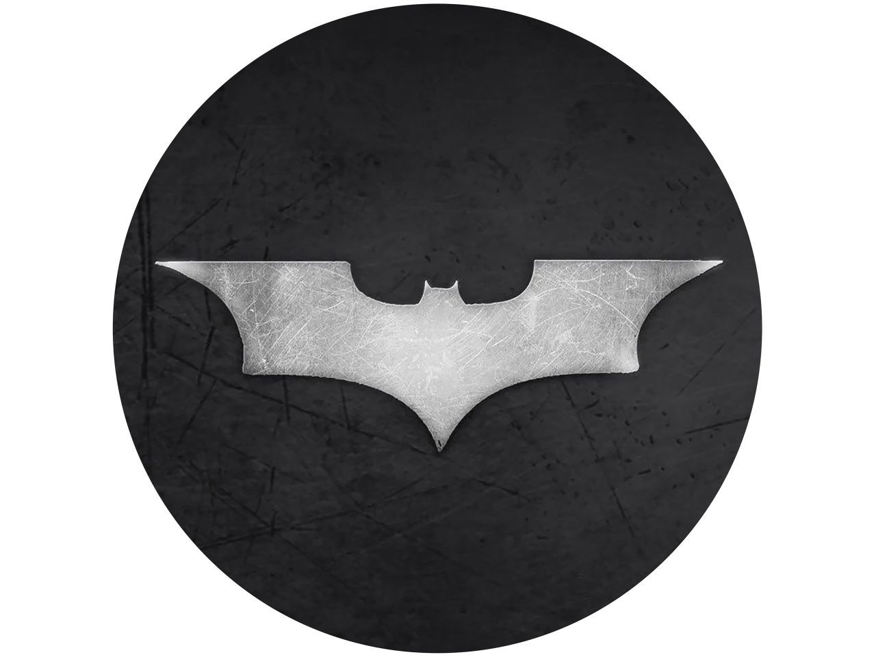 Tortenaufleger Batman Logo 2, rund 20cm von Pati-Versand
