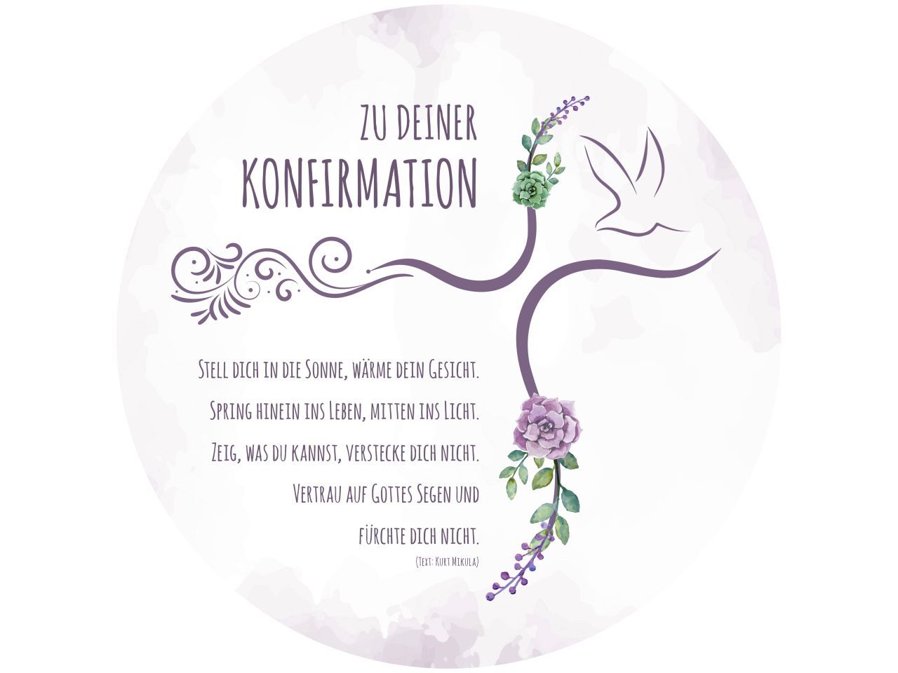 Tortenaufleger Konfirmation Kreuz 20cm rund Tortenaufleger Konfirmation Kreuz 20cm rund von Pati-Versand