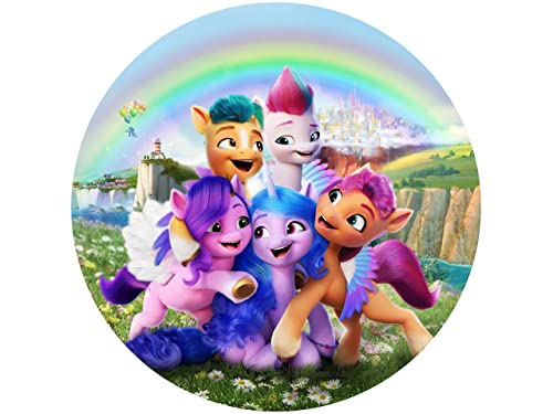 Tortenaufleger My little Pony Regenbogen, rund 20cm Fondantpapier PREMIUM Tortenaufleger My little Pony Regenbogen, rund 20cm Fondantpapier PREMIUM von Pati-Versand
