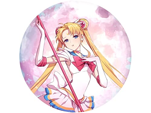 Tortenaufleger Sailor Moon, rund 20cm Fondantpapier PREMIUM von Pati-Versand