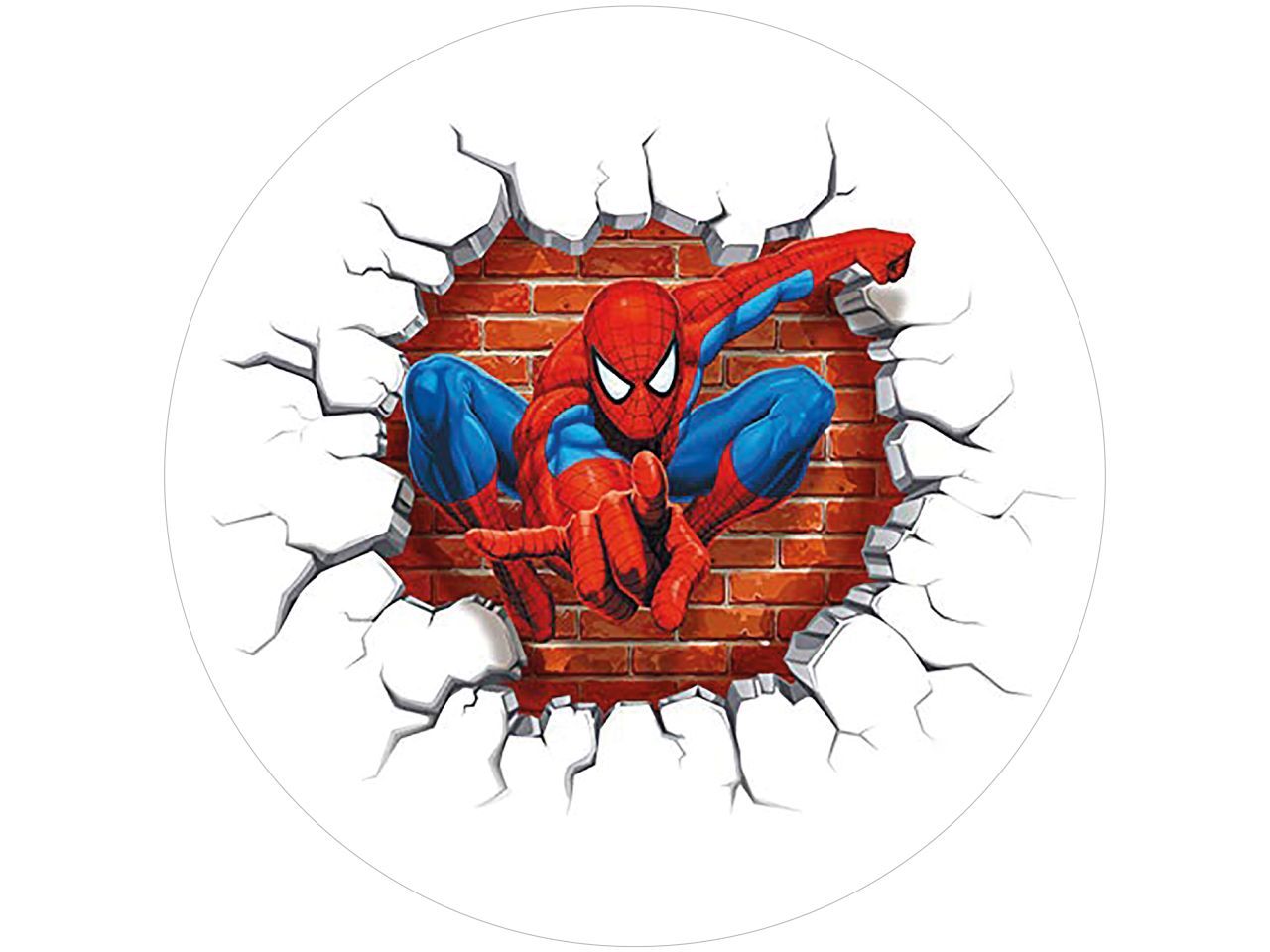 Tortenaufleger Spiderman, rund 20cm von Pati-Versand