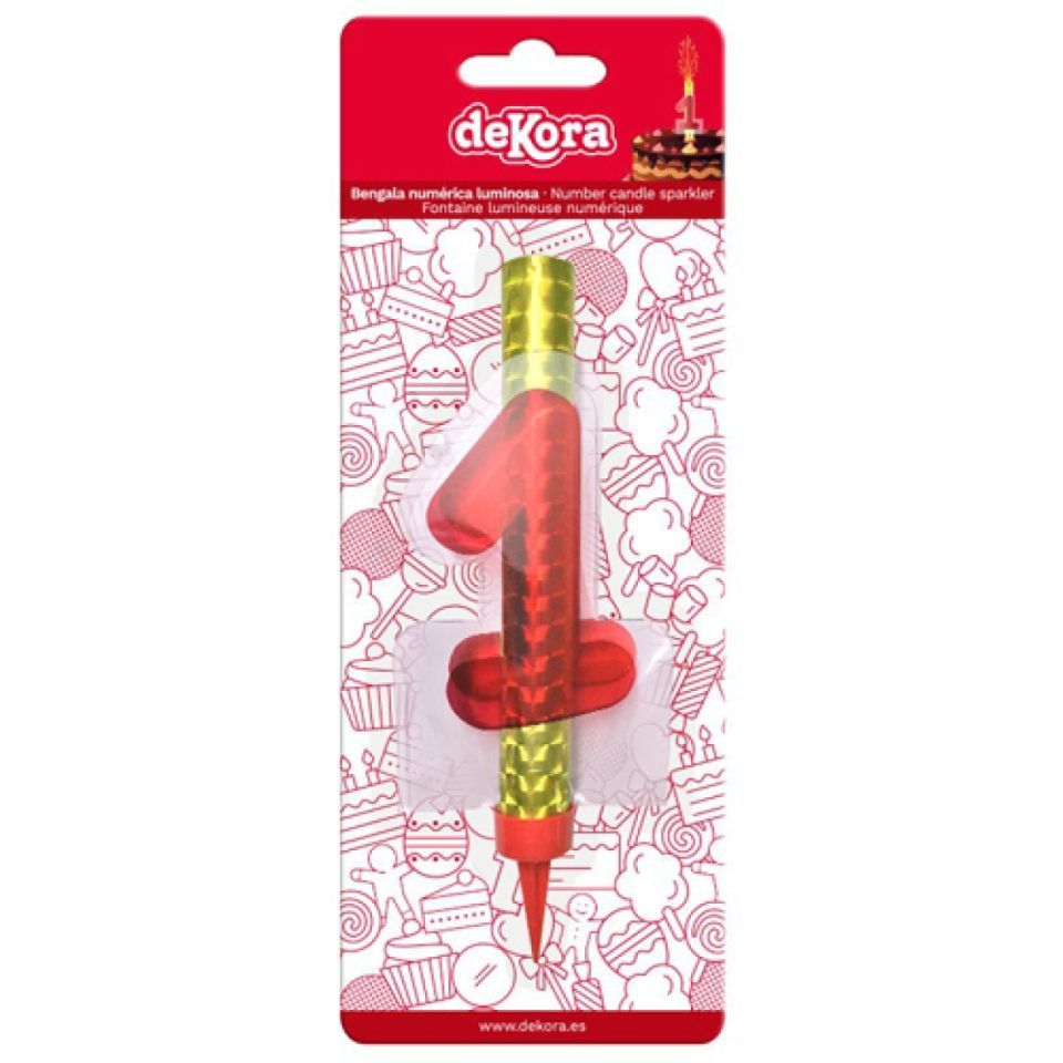 Tortenfontäne 1, Zahlenfontäne, 12 cm Tortenfontäne 1, Zahlenfontäne, 12 cm von Pati-Versand