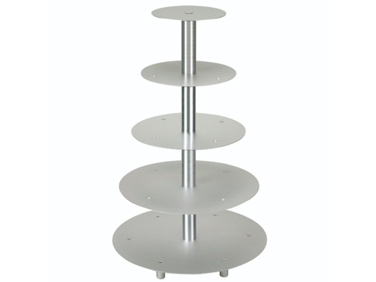 Tortenständer, 5 Etagen, Aluminium Tortenständer, 5 Etagen, Aluminium von Pati-Versand