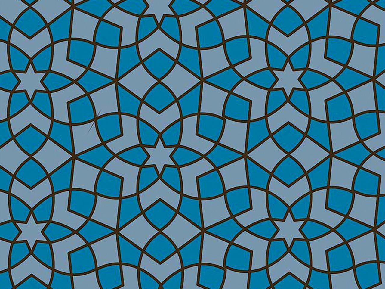 Transferfolie Mosaique Bleu von Pati-Versand