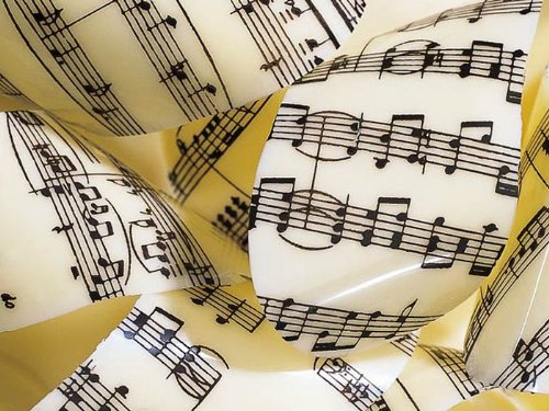 Transferfolie Musical Notes Transferfolie Musical Notes von Pati-Versand