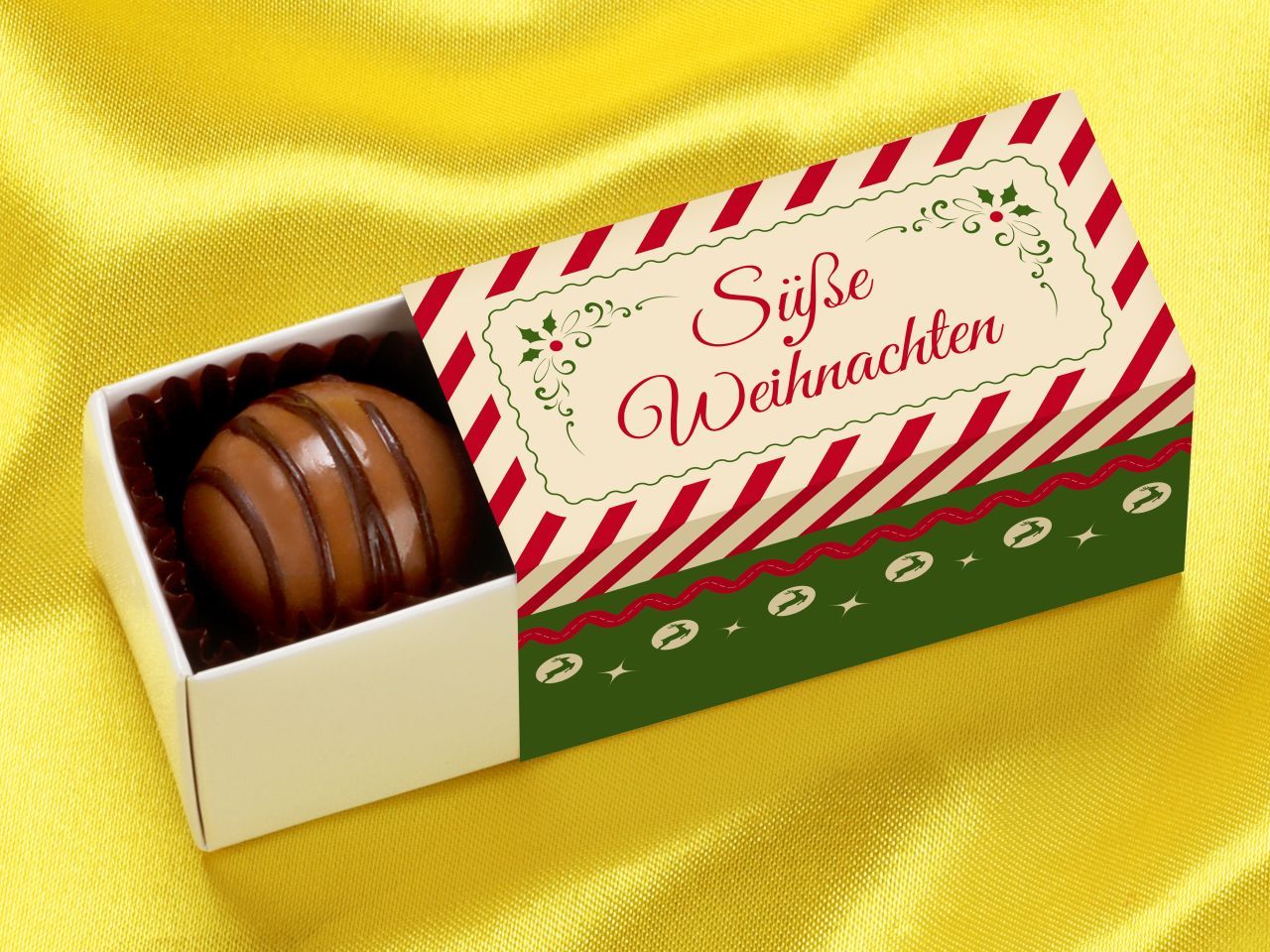 Trüffelstange für 2 Trüffel, Süße Weihnachten Trüffelstange für 2 Trüffel, Süße Weihnachten von Pati-Versand