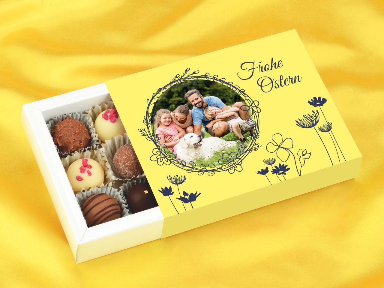 Trüffelverpackung für 12 Trüffel, individuell, Ostern 7 Trüffelverpackung für 12 Trüffel, individuell, Ostern 7 von Pati-Versand