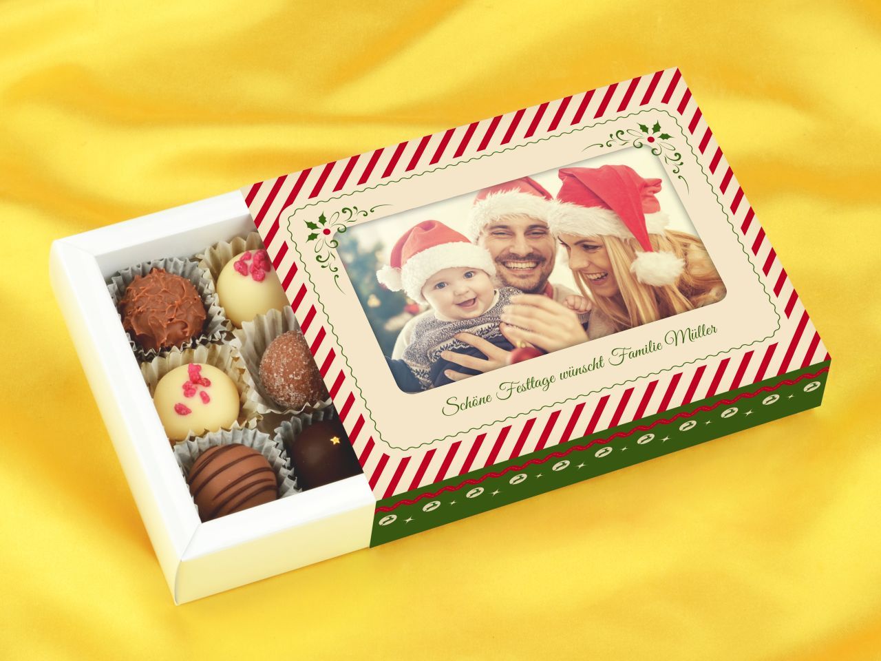 Trüffelverpackung für 12 Trüffel, individuell, Weihnachten 2 Trüffelverpackung für 12 Trüffel, individuell, Weihnachten 2 von Pati-Versand