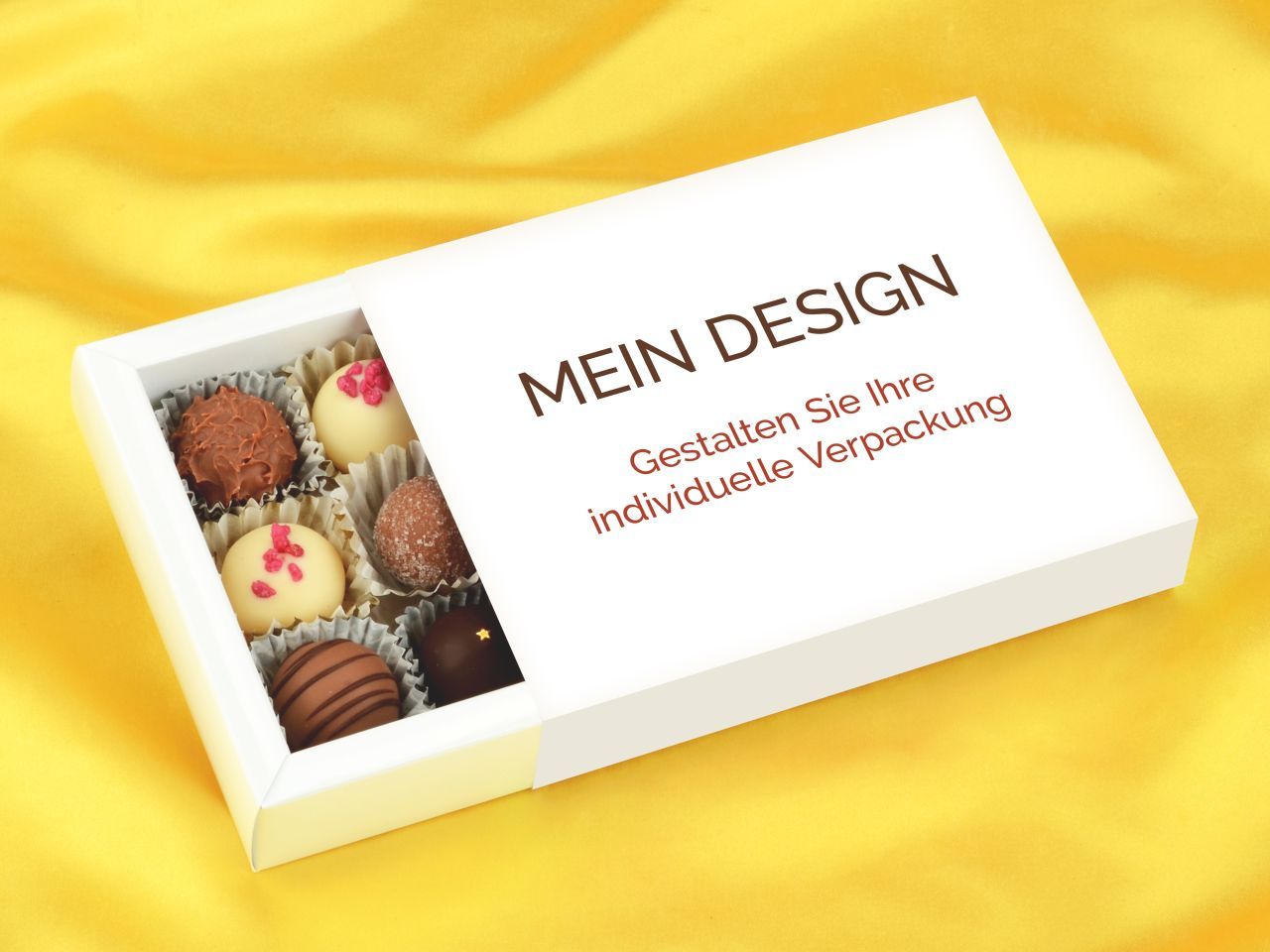 Trüffelverpackung für 12 Trüffel, individuell Trüffelverpackung für 12 Trüffel, individuell von Pati-Versand