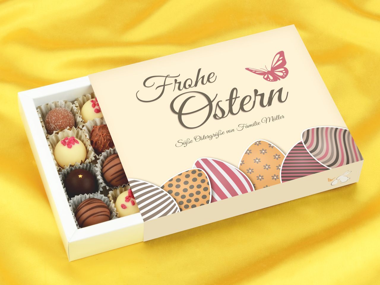 Trüffelverpackung für 20 Trüffel, individuell, Ostern 5 von Pati-Versand