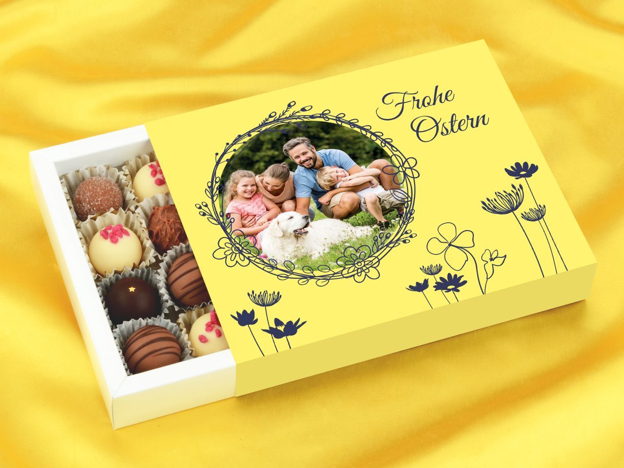 Trüffelverpackung für 20 Trüffel, individuell, Ostern 7 Trüffelverpackung für 20 Trüffel, individuell, Ostern 7 von Pati-Versand