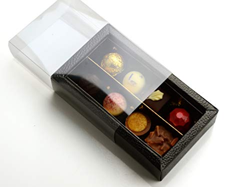 Trüffelverpackung für 8 Trüffel, nero Trüffelverpackung für 8 Trüffel, nero von Pati-Versand