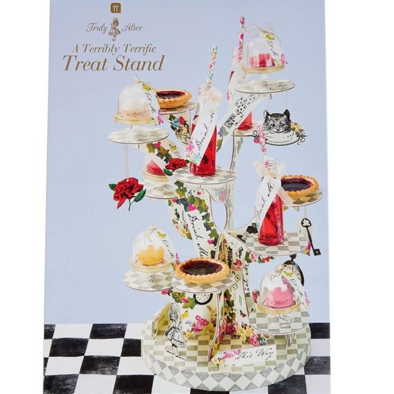 Truly Alice Sandwichständer und Cupcakeständer von Pati-Versand