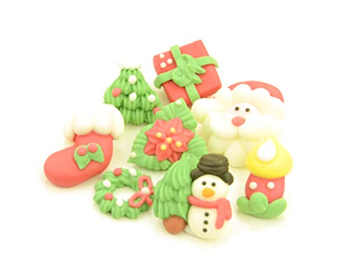 Weihnachtsdekore Zucker 8er Set von Pati-Versand