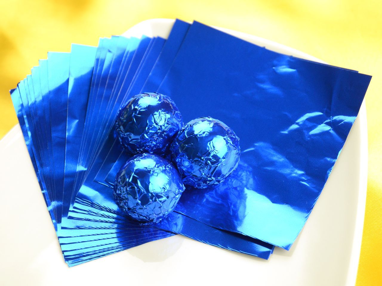 Wickelfolie blau 50 Blatt Wickelfolie blau 50 Blatt von Pati-Versand