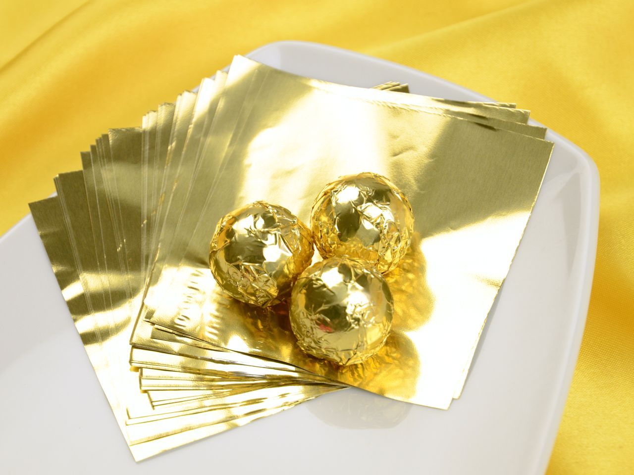 Wickelfolie gold 50 Blatt Wickelfolie gold 50 Blatt von Pati-Versand