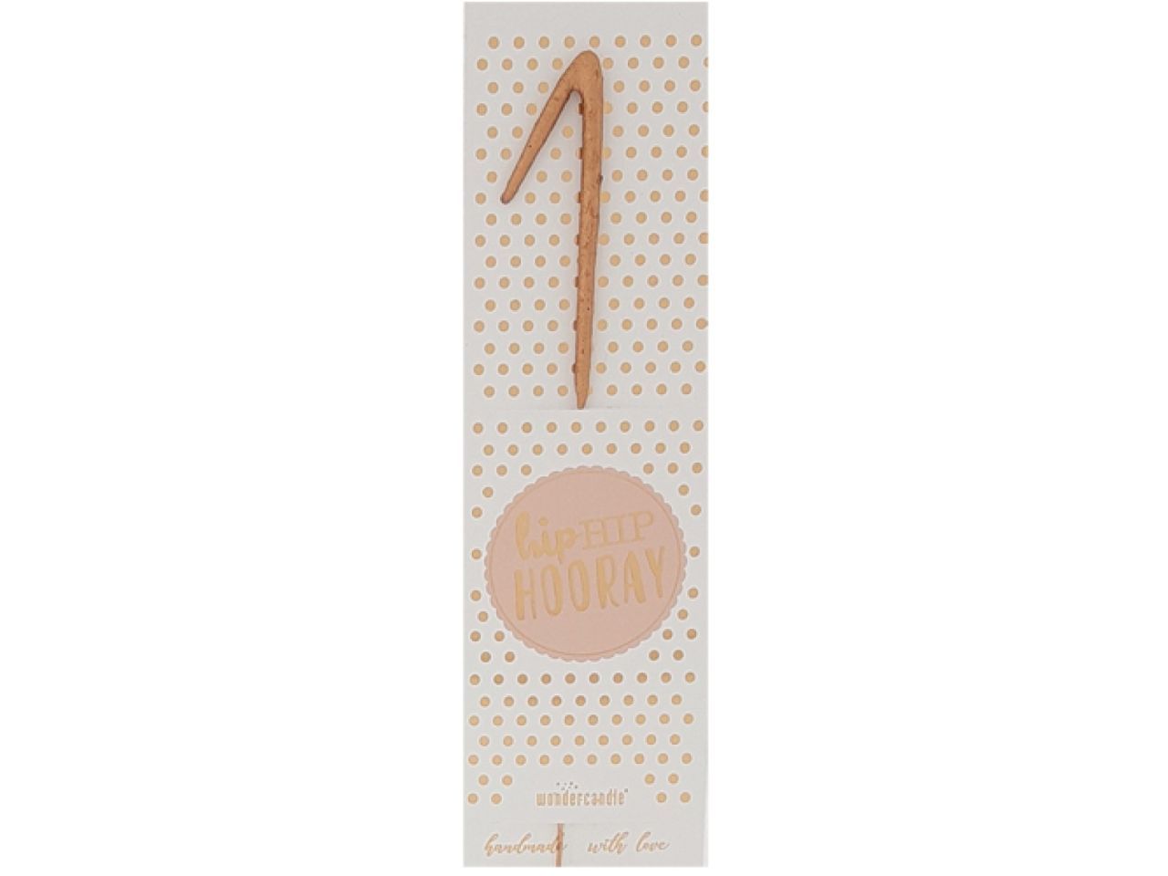Wunderkerze 1, Rose Gold, 18 cm Wunderkerze 1, Rose Gold, 18 cm von Pati-Versand
