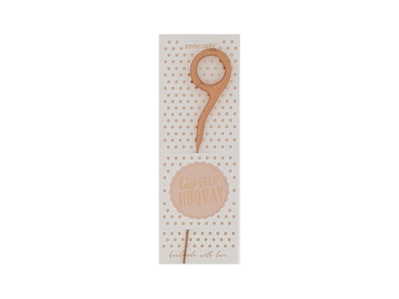 Wunderkerze Mini 9, Rose Gold, 11 cm Wunderkerze Mini 9, Rose Gold, 11 cm von Pati-Versand