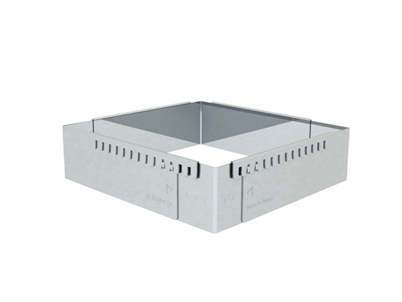 deBuyer Backrahmen vestellbar Quadrat bis 57x57 cm deBuyer Backrahmen vestellbar Quadrat bis 57x57 cm von Pati-Versand