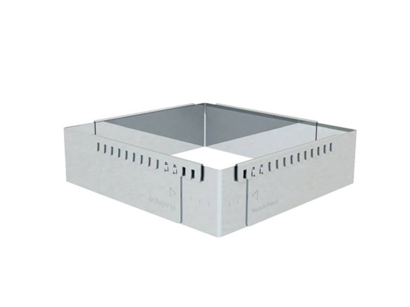 deBuyer Backrahmen vestellbar Quadrat bis 57x57 cm von Pati-Versand