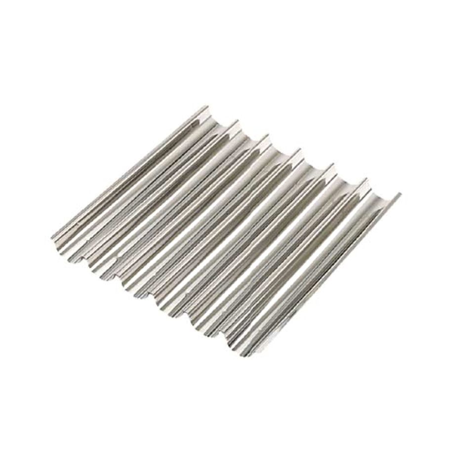 deBuyer Wellenblech Tuiles 35x32 cm, Edelstahl von Pati-Versand