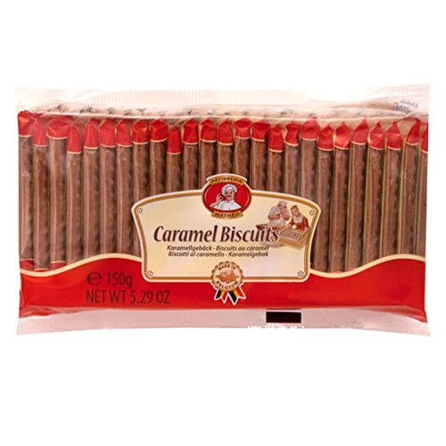 Gebaeck Biscuits Caramel 25x6g. Patisserie von Patisserie Matheo