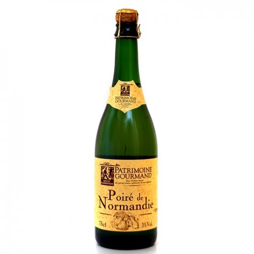 Patrimoine Gourmand, Poire de Normandie, Birnen Cidre, 3% Vol, 0,75l von Patrimoine Gourmand