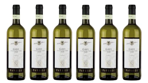6x 0,75l - Patrizi - Gavi D.O.C.G. - Piemonte - Italien - Weißwein trocken von Patrizi