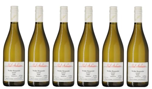 6x 0,75l - 2022er - Paul Anheuser - Weißer Burgunder - Qualitätswein Nahe - Deutschland - Weißwein trocken von Paul Anheuser