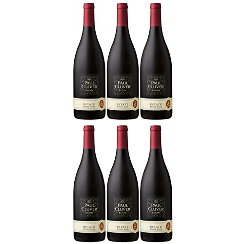 Paul Cluver Pinot Noir Estate Wine Elgin Valley Rotwein Wein trocken Südafrika I Versanel Paket (6 x 0,75l) von Paul Cluver