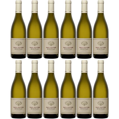 Paul Cluver Seven Flags Chardonnay Estate Wine Elgin Valley Weißwein Wein trocken Südafrika I Versanel Paket (12 x 0,75l) von Paul Cluver