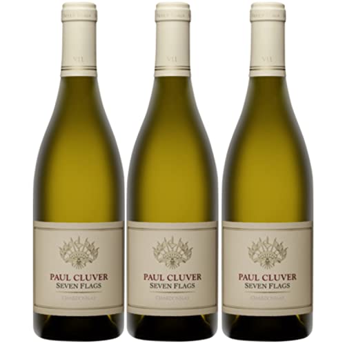 Paul Cluver Seven Flags Chardonnay Estate Wine Elgin Valley Weißwein Wein trocken Südafrika I Versanel Paket (3 x 0,75l) von Paul Cluver