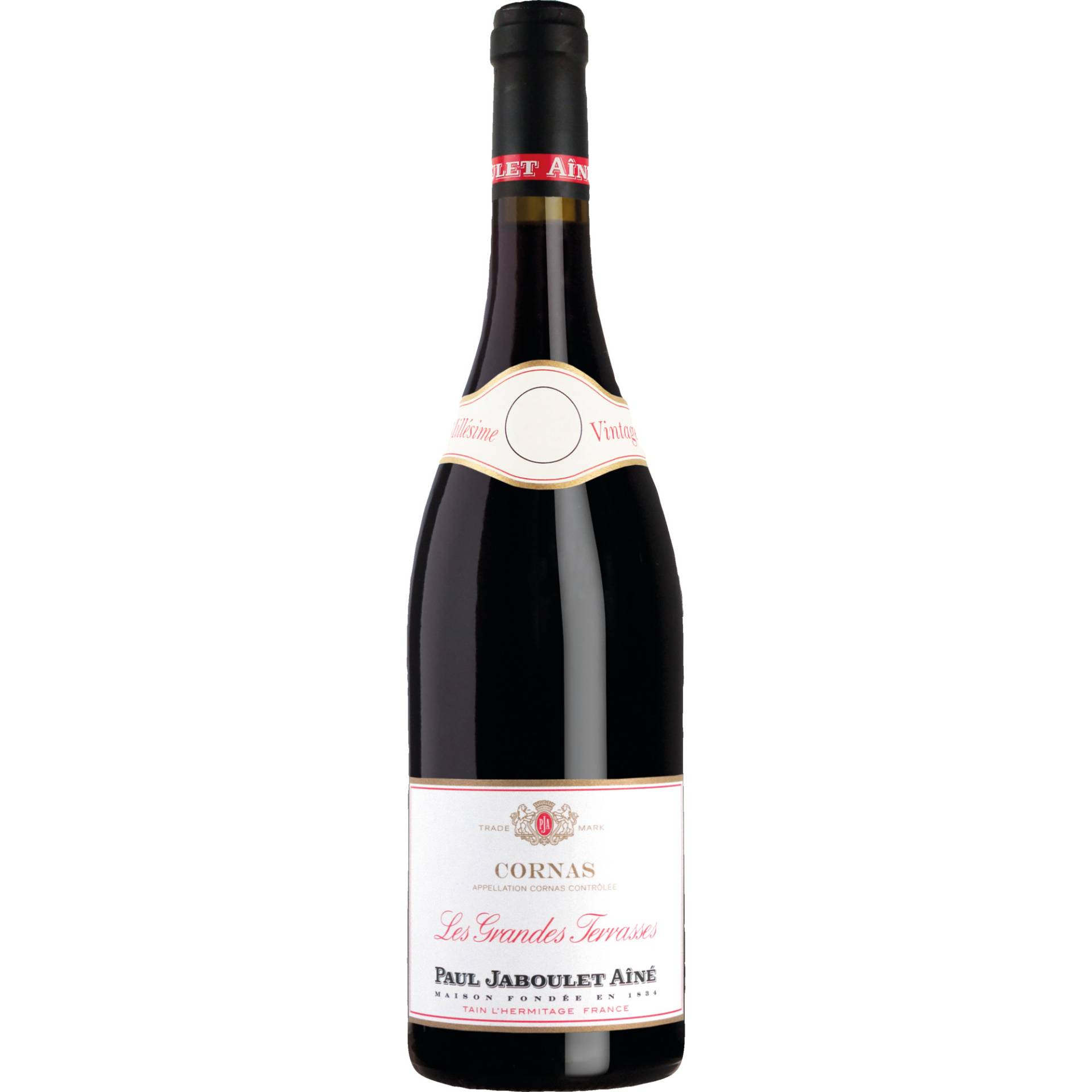 Jaboulet Les Grandes Terrasses, Cornas AOP, Rhône, 2020, Rotwein Jaboulet Les Grandes Terrasses, Cornas AOP, Rhône, 2020, Rotwein von Paul Jaboulet Ainé, 26600 La Roche de Glun,France