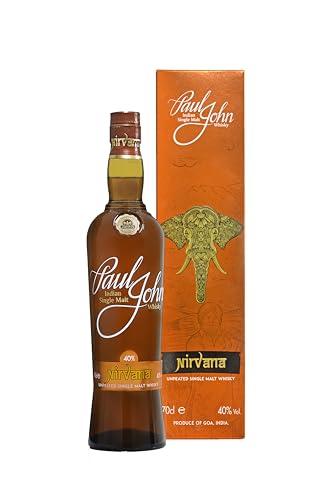 Paul John NIRVANA Indian Single Malt Whisky (1 x 0.7 L) von Paul John