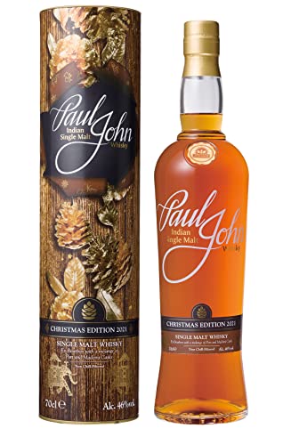 Paul John CHRISTMAS EDITION Indian Single Malt Whisky 2021 46% Vol. 0,7l in Geschenkbox Paul John CHRISTMAS EDITION Indian Single Malt Whisky 2021 46% Vol. 0,7l in Geschenkbox von Paul John