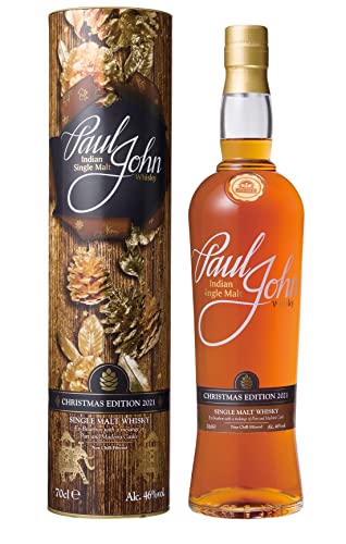 Paul John CHRISTMAS EDITION Indian Single Malt Whisky 2021 46% Vol. 0,7l in Geschenkbox von Paul John
