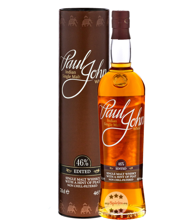 Paul John Edited Single Malt Whisky (46 % Vol., 0,7 Liter) von Paul John Whisky