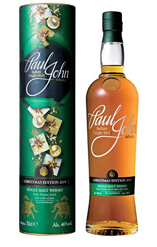 Paul John Whisky CHRISTMAS EDITION Indian Single Malt Whisky 2019 (1 x 0.7l) von Paul John