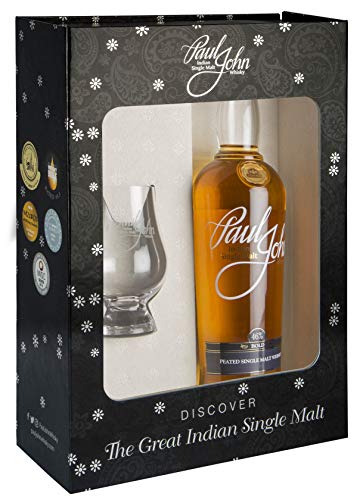 Paul John - Bold Single Malt & Glencairn Glass Gift Pack - Whisky von Paul John