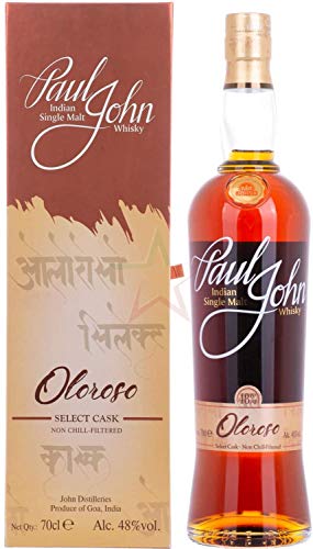 Paul John Oloroso Indian Single Malt Select Cask 0,7 LIter von Paul John