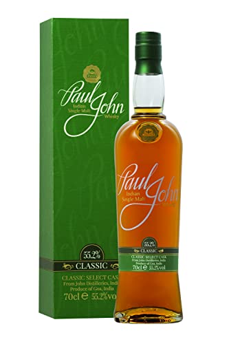Paul John CLASSIC Select Cask Indian Single Malt Whisky (1 x 0.7 l) von Paul John