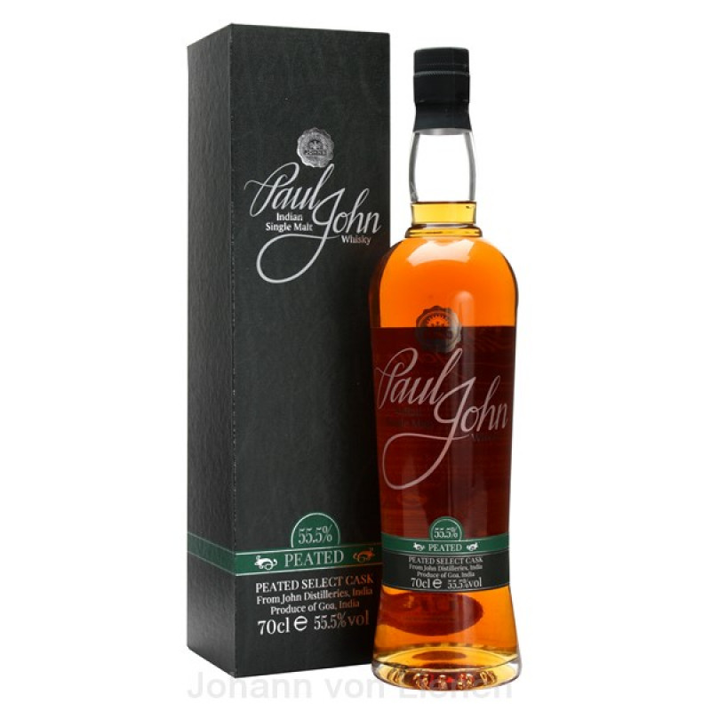 Paul John Peated Select Cask 0,7 L 55,5%vol von Paul John