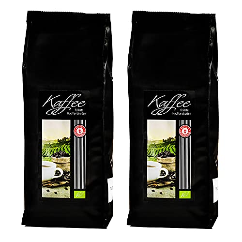 Schrader Kaffee Hotelmischung Spezial Bio 2 x 500g, gemahlen von Schrader