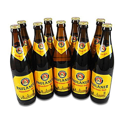 Paulaner Original Münchner Hell (9 Flaschen à 0,5 l / 4,9% vol.) von Paulaner Brauerei