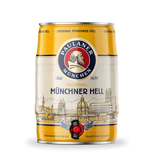 Paulaner Original Münchner Hell, Partyfass (1 x 5,0l Dose) von Paulaner