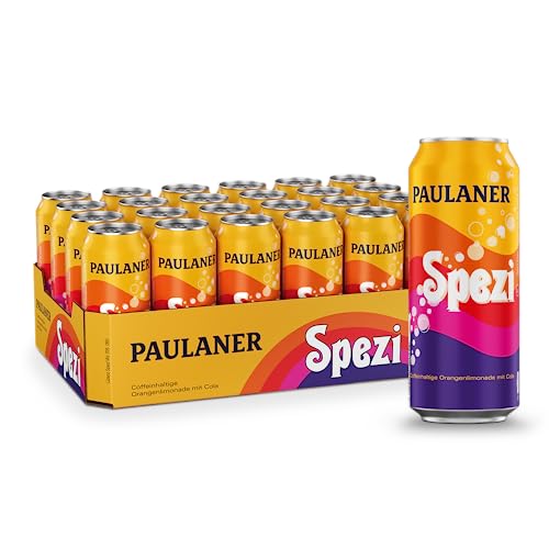 Paulaner Spezi, 24er Dosentray, EINWEG (24 x 0,5l) von Paulaner Brauerei