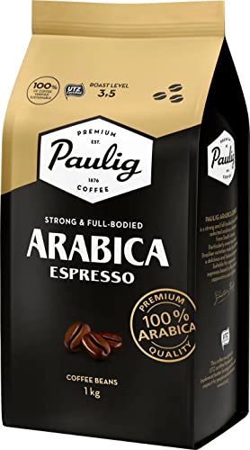 Gebratene ganze Kaffeebohnen Paulig Arabica Espresso, 1 kg Gebratene ganze Kaffeebohnen Paulig Arabica Espresso, 1 kg von PAULIG