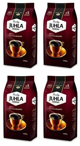 Paulig Juhla Mokka Dark Roast bean Kaffee 4 Pack of 500g Paulig Juhla Mokka Dark Roast bean Kaffee 4 Pack of 500g von Paulig