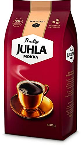 Paulig Juhla Mokka coffee bean Kaffee 1 Pack of 500g Paulig Juhla Mokka coffee bean Kaffee 1 Pack of 500g von Paulig